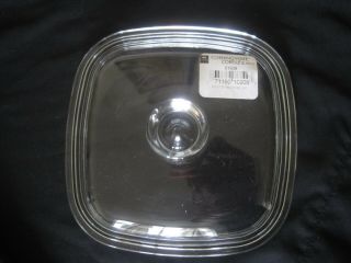 Lid Only Vintage For Corning Ware P - 41 Petite Pan 1.  75 Cups Cornflower,