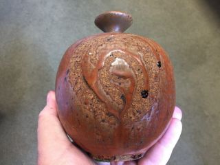 Wheel - Thrown Studio Pottery Vase Or Weed Pot