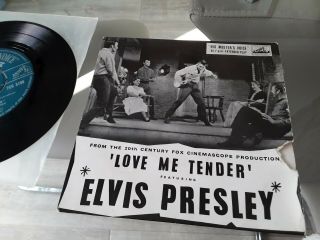 Elvis Presley Hmv Love Me Tender Ep