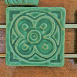 Pewabic Pottery Tiles,  Historic Arts & Crafts Style 3 - 3/4 