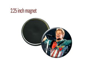 Bon Jovi American Rock Band ‘livin’ On A Prayer’ 2 1/4 Inch Magnet