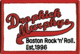 Dropkick Murphys Embroidered Patch D005p Rancid Flogging Molly Mighty Mighty Bos