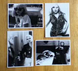 Blondie - Debbie Harry - 4 Post Cards - Black & White From 1970 