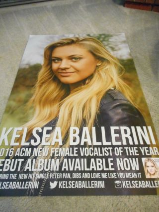 Hot Kelsea Ballerini The First Time Promo Poster