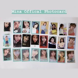Twice Mina Official Photocard Album Yoy Yes Or Yes Summer Night Monograph Wil