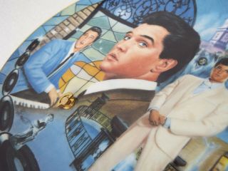 Elvis Presley Gospel in His Soul musical collector plate Bradford Exchange 4
