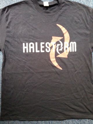 Halestorm 2018 Uk Tour Shirt.  Size Medium