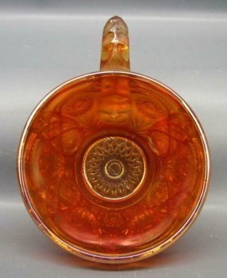 Imperial FASHION Dark Marigold Carnival Glass Punch Cup 7285 3
