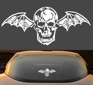 9 " Avenged Sevenfold A7x Death Bat Metal Band 7 Year Vinyl Decal Sticker