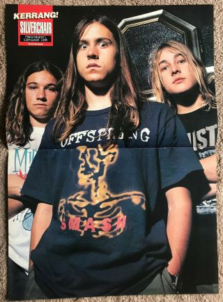 Silverchair - 1995 Uk Magazinel Centrefold Poster