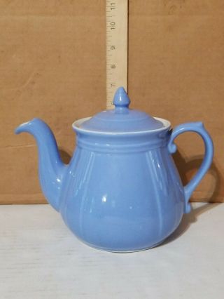 Vintage Hall Tea Pot 6 Cup Blue