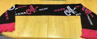 Cliff Richard - Here & Now Concert 2006 Scarf - Rare Item Look.  In Bag