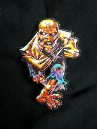 Iron Maiden Patch.  Piece Mind Rare Cut Shape.  Limited Edition.  Numbered.