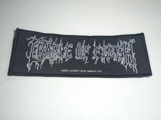 Cradle Of Filth Logo Woven Patch