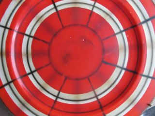 vintage highlander Erphila czecho - slovakia orenge/red plate 5