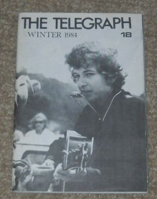The Telegraph 18 - Bob Dylan Fanzine - 1984