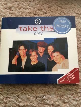 Take That - Pray - Limited Edition 1994 Australian Tour Souvenir Edition Hmv Import