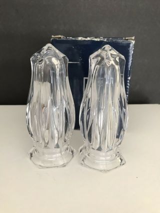 Mikasa Icicles Crystal Salt & Papper Shaker Sn 047 - 350