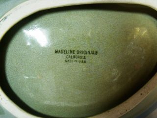 Mid Century Modern Madeline Originals Pottery Ashtray California 3