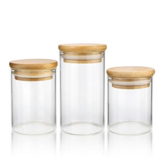 Glass Stash Jars - 1/8 (size)