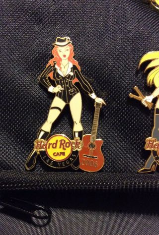 Hard Rock Cafe Pins 2006 Las Vegas Gangster Girl Pin
