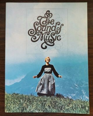 " The Sound Of Music " Julie Andrews & Christopher Plummer - Movie Program