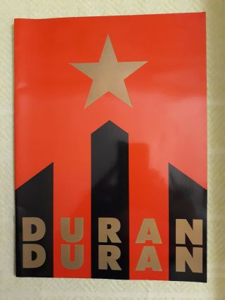Duran Duran Vintage 1987 Strange Behavior Tour Program Very Good Hot Pics