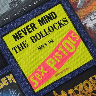 Sex Pistols Never Mind The Bollocks Officially Licensed Woven Patch