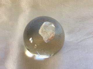 Strathearn Paperweight Vintage Quartz Crystal
