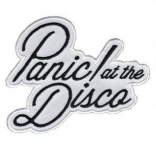 Panic At The Disco Embroidered Logo Patch P0032p Panic At The Disco