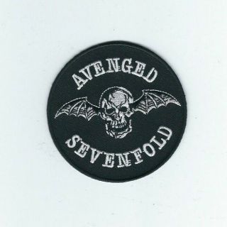 Avenged Sevenfold Bat Circle Embroidered Patch