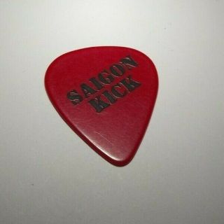 Saigon Kick - Chris Mclernon Signature Tour Guitar Pick Red Black 9