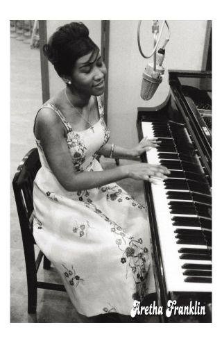 Aretha Franklin Poster Photo 11x17 In / 28x43 Cm