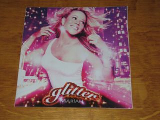 Mariah Carey - Glitter - Uk Promo Window Cling / Sticker