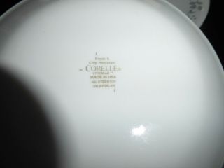 8 CORELLE COUNTRY COTTAGE DINNER PLATES 10 1/4 