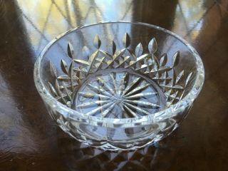Waterford Lead Crystal Round Bowl 5 " Lismore
