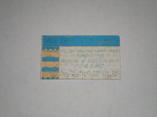 Robert Plant & Jimmy Page - Led Zeppelin Concert Ticket Stub - 1995 - The Summit - Tx