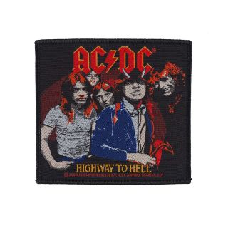 Ac/dc - Highway To Hell Patch - Official Sew On Patch - - Metal