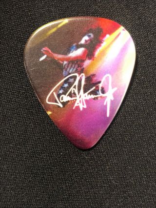 Kiss Hottest Earth Tour Guitar Pick Paul Stanley Everett Wa 6/23/11 Signed Rock