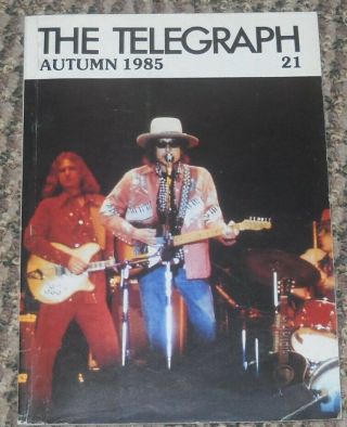 The Telegraph 21 - Bob Dylan Fanzine - 1985
