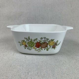 Vintage Corning Ware SPICE OF LIFE Dish 2 3/4 Cup P - 43 - B 3