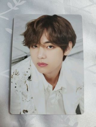 Bts V 4/8 World Tour Speak Yourself The Final Official Mini Photo Card