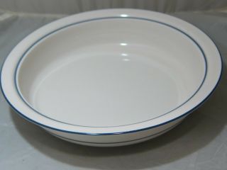 Lenox Chinastone For The Blue Patterns Round Vegetable Serving Bowl Usa 9.  75 "