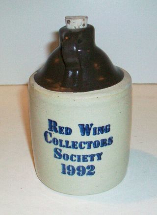 Red Wing Collector Society North Star Stoneware Jug 1992
