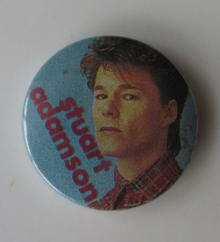 Stuart Adamson Big Country Old Metal Button Badge From The 1980 