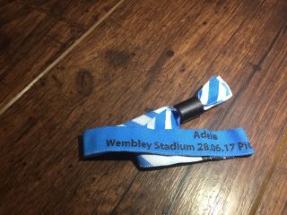 Adele Live 2017 The Finale Wembley Stadium Souvenir Bracelet