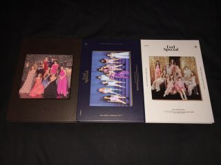 Twice 8th Mini Album Feel Special Opened W/ Benefit Card Set No Cd&card