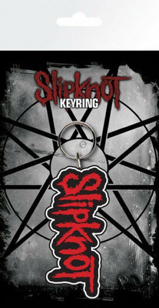 Slipknot - Logo - Rubber Keyring