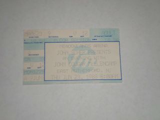 John Cougar Mellencamp Concert Ticket Stub - 1988 - Meadowlands Arena - Nj