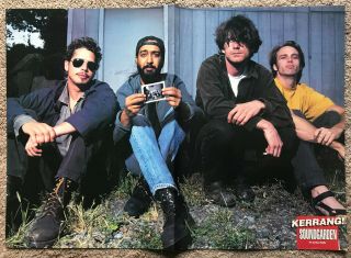 Soundgarden 1995 Uk Magazinel Centrefold Poster